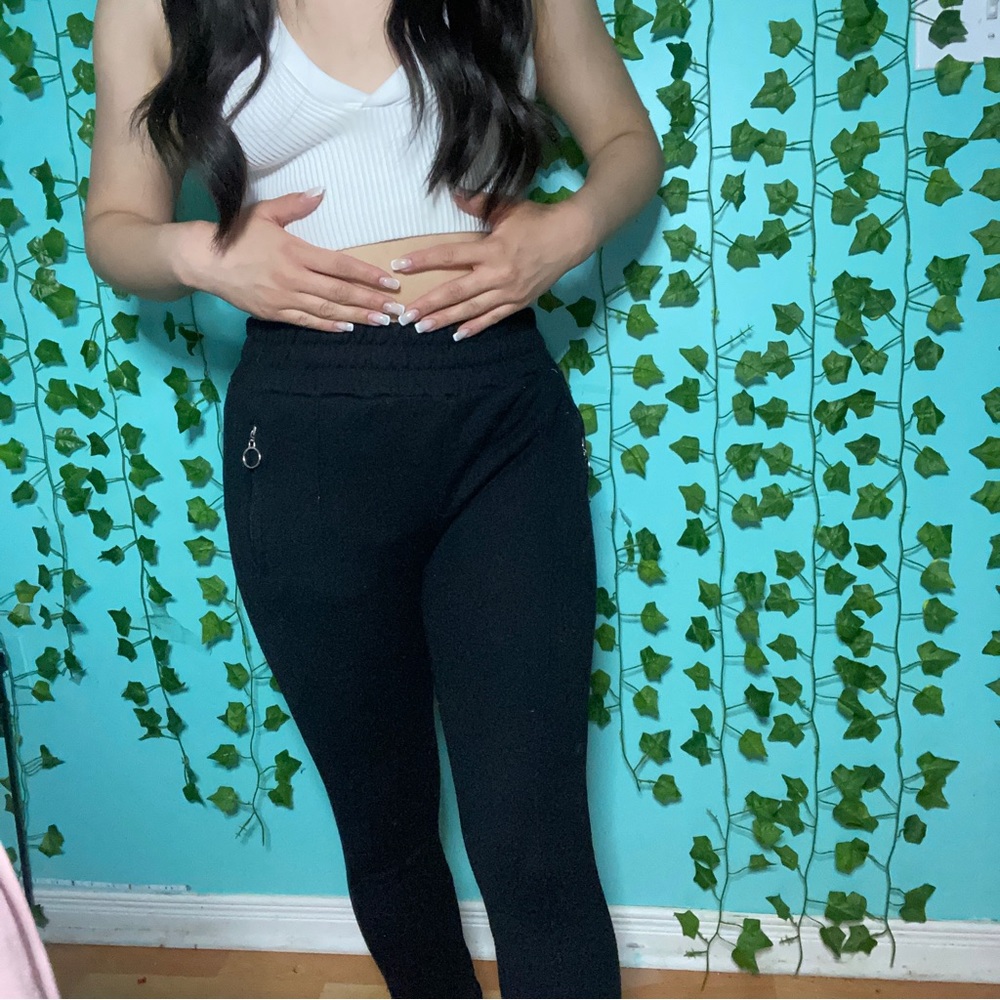 ❤️‍🔥3/30❤️‍🔥 black sweat pants